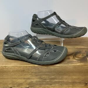 JBU  By Jambu Memory Foam Fisherman Sandals SZ 10 Strappy Summer Comfort Shoe